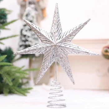 Sclipici Pom De Crăciun Rafinat Fier Ornament Pentru Pomul De Iarnă Petrecere De Nunta De Anul Nou Decoratiuni Acasă 2023 Anul Nou