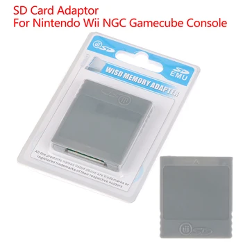 SD Flash WISD Card de Memorie, Adaptor Convertor Adaptor Card Reader Pentru Nintendo Wii NGC Gamecube Console