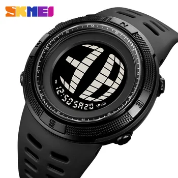 SKMEI Wateproof Sport Digital Ceas Cronograf Cronometru Luminos de Moda pentru Bărbați Ceasuri de Lux Original Ceas Deșteptător