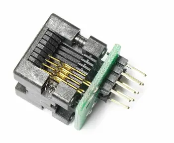 SOP8 să DIP8 programare adaptor SMD soclu 100mie 2,54 mm