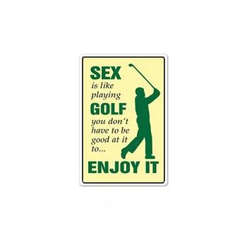 Sport De Golf Tin Semn De Metal Decorative Poster Vintage Shabby Perete Semne Decor Bar Garaj Semne Metalice Din Tablă Cositorită Pictura Placi