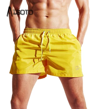 Stil de vară pantaloni Scurți de Plajă pentru om pantaloni Scurti Barbati cu Uscare Rapidă de Vară Solid Homme Uza Plus Dimensiune Jogger Boxeri pantaloni de Trening