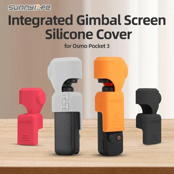 Sunnylife Integrat Gimbal Camera Protector de Silicon de Acoperire Ecran de Protectie Accesorii pentru Osmo Buzunar 3