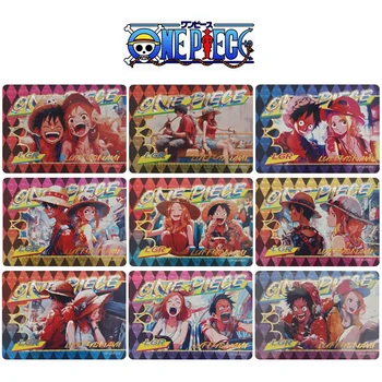 UNA BUCATA LGR serie 15buc/set carte de Colectare Nami Monkey D. Luffy personaje Anime Joc flash card card cadou de Crăciun jucării