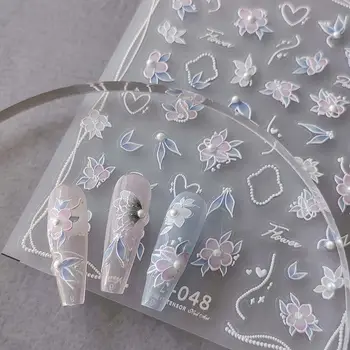 Vis Shell Lumina Fluture Autocolante Unghiilor Manichiurista Stil Japonez Litere Limba Engleză Model Diamant Fluture Autocolante Unghiilor