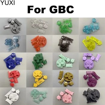 YUXI 1set de Înaltă Calitate Butonul de Direcție-Cheie de Funcționare Cheie AB Cheie Cheie Cruce D-Pad-ul Pentru Gameboy Color GBC