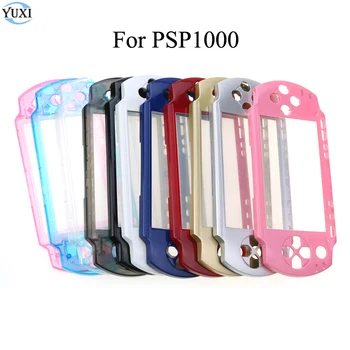 YuXi Față Carcasă de Plastic Capacul Panoului Caz de Înlocuire Pentru PSP1000 PSP 1000 Consola de jocuri
