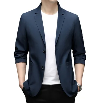 Z157 -2023 nou costum de mic bărbați versiunea coreeană de subțire costum bărbați tineri sacou costum